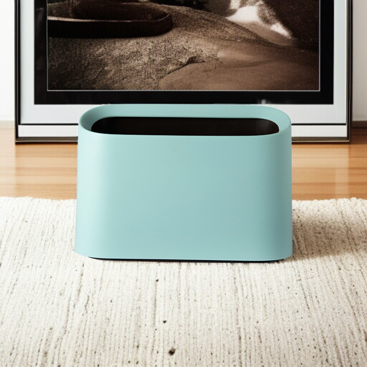 과일 가죽 케이스로 제작된 휴지통