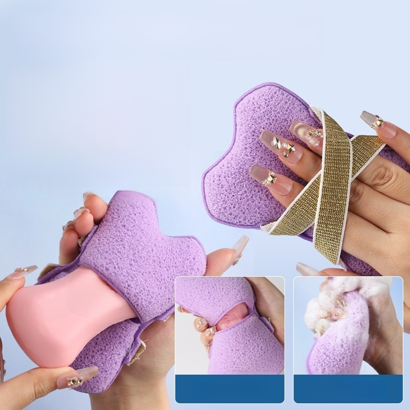  Esponja de baño exfoliante para adultos