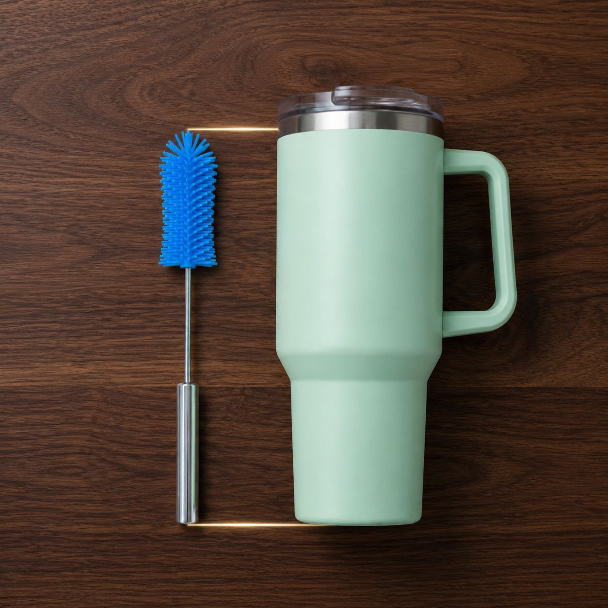 Innovative cleaning brush with comfortable grip