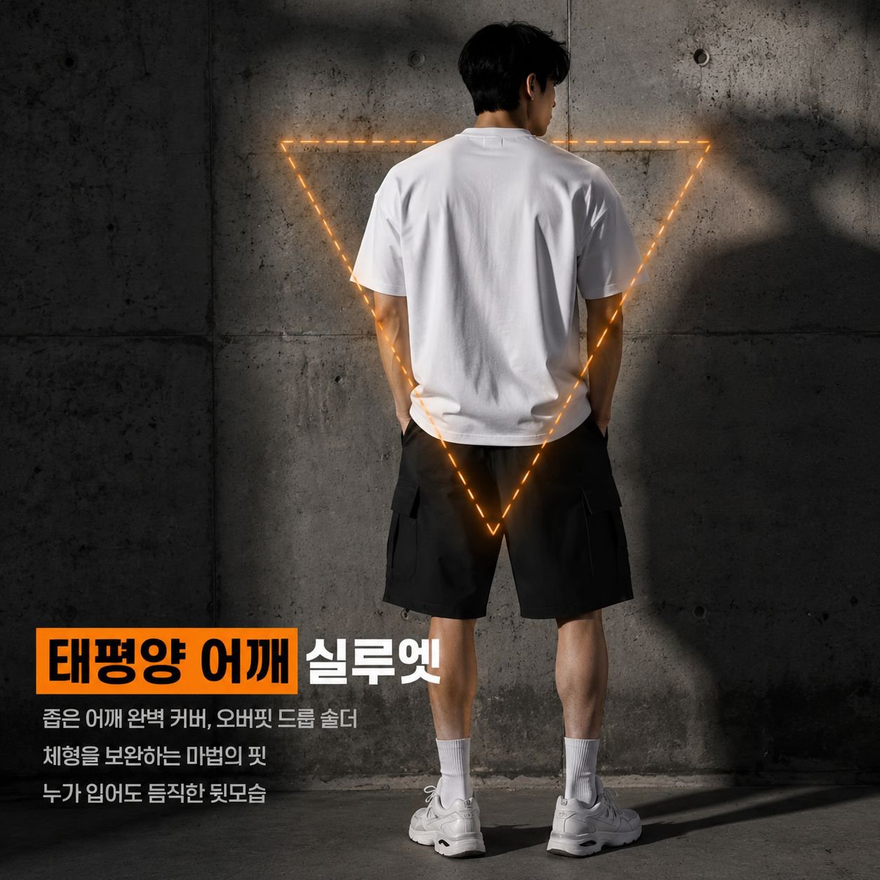 남성 루즈핏 반팔 티셔츠 세트 여름 워크숏 팬츠 트렌디 코디