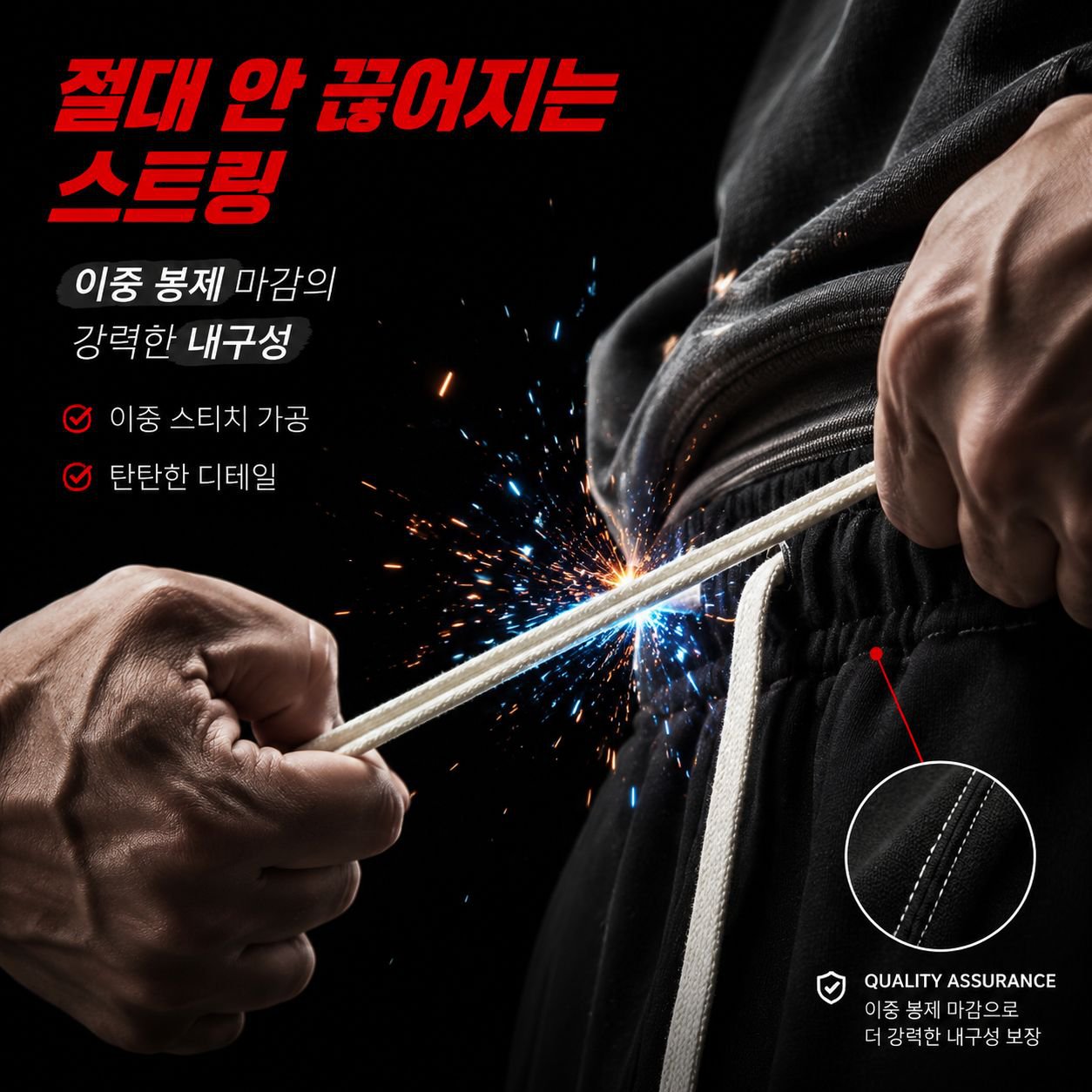 남성용 데일리 통기성 스트레이트핏 트렌디 조거팬츠