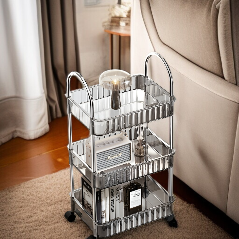 가정용 이동식 선반 공간 활용 예시