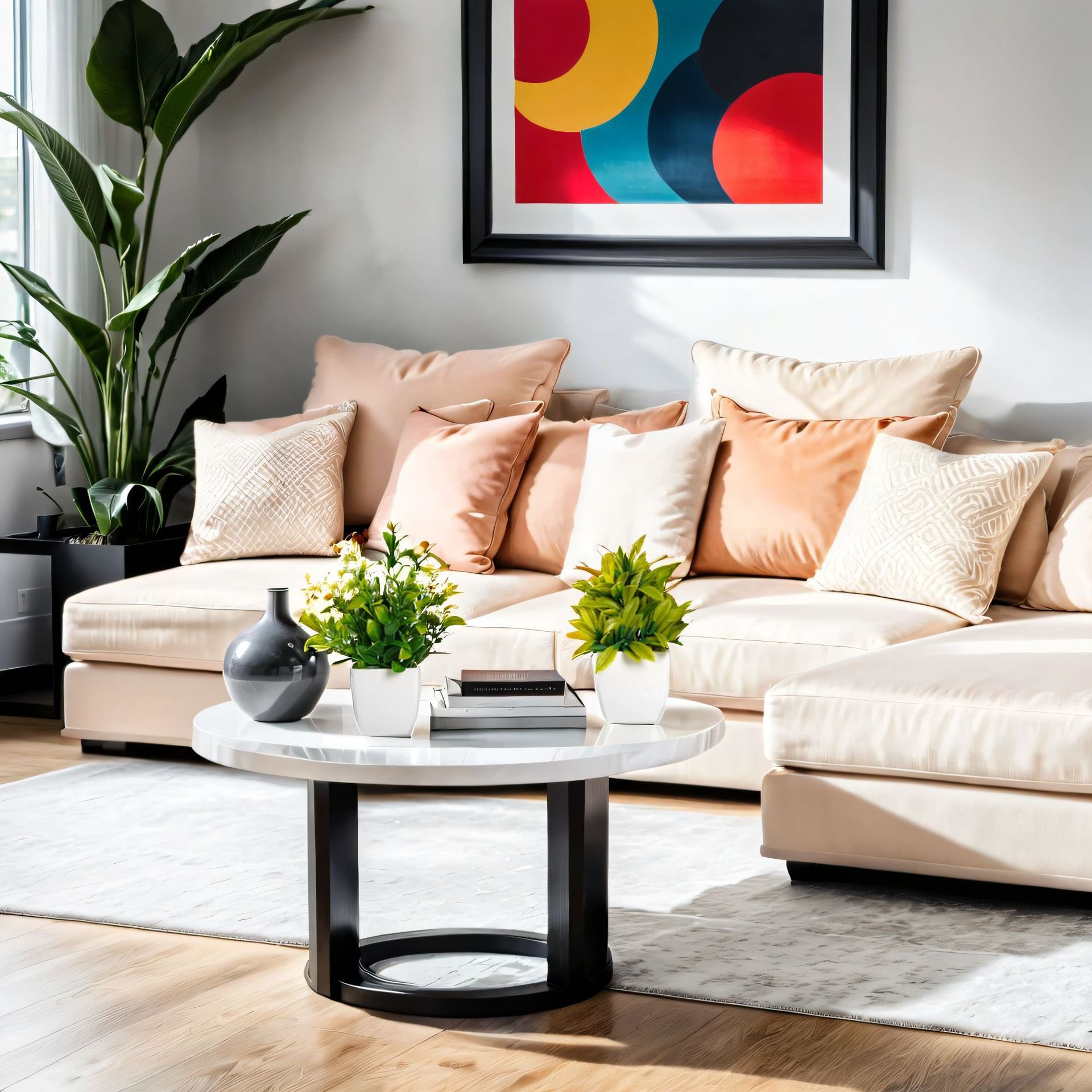 ラベンダーとローズマリーの鉢植え