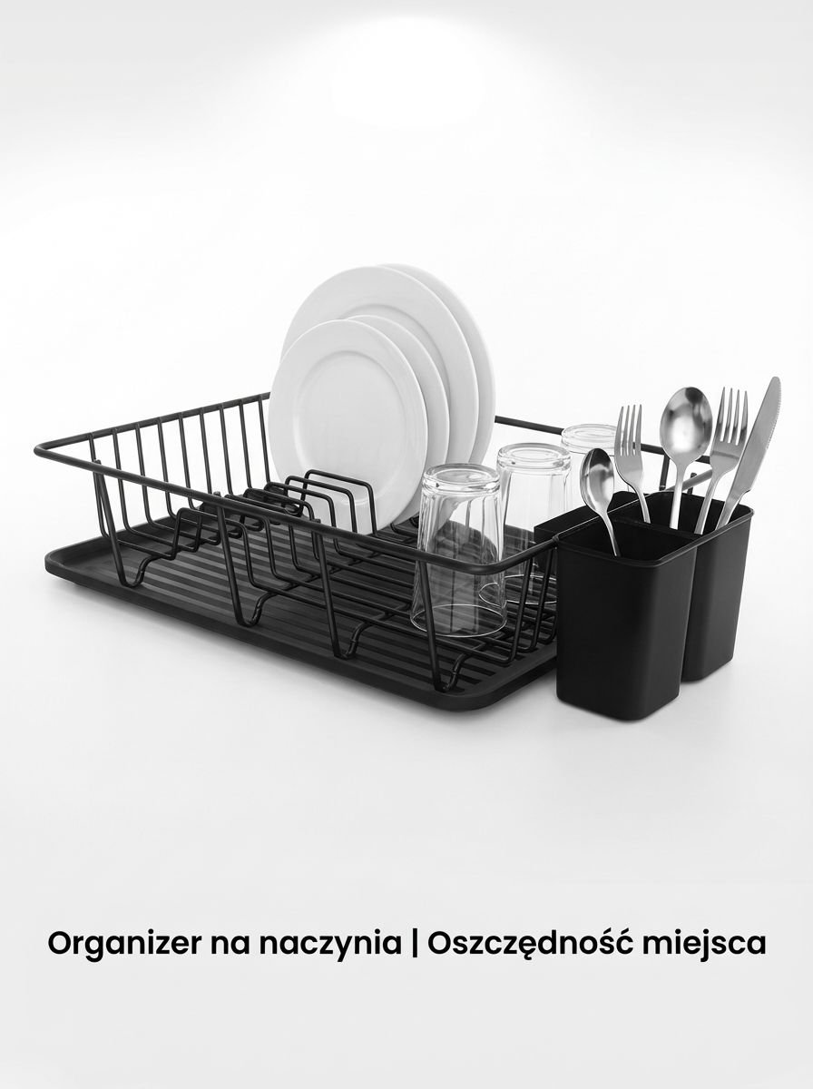 Stojak na naczynia kuchenne – nowoczesny organizer do kuchni