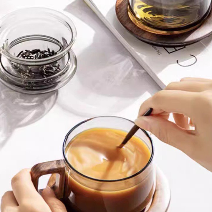 Separable tea filter cup set