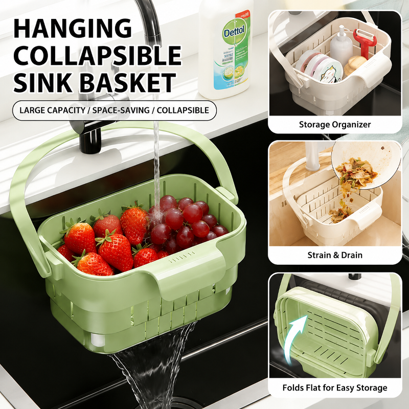 JMY - Hanging Telescopic Water Sink Filter Basket