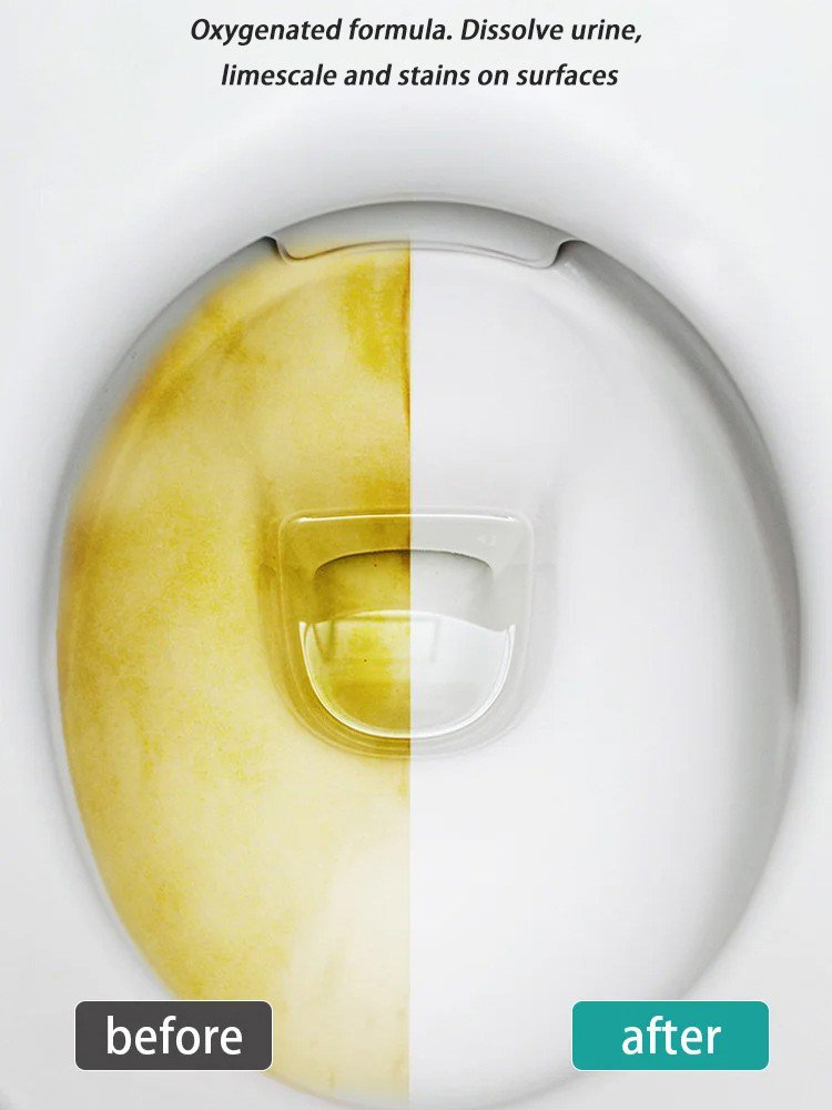 Wall-Mounted Replaceable-Head Toilet Brush