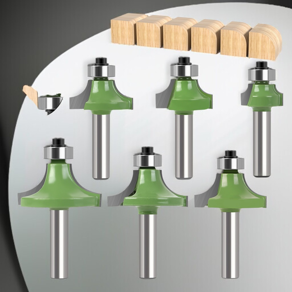 Rundfräser aus Wolframstahl mit abgerundeter Spitze