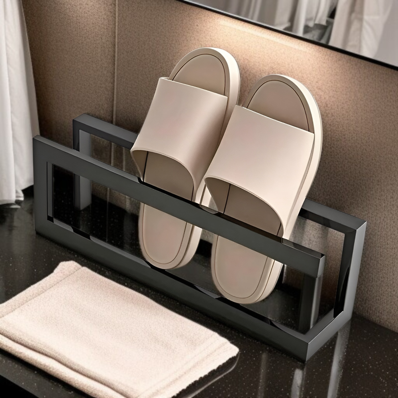 金属製アメリカンスリッパラックのディテール