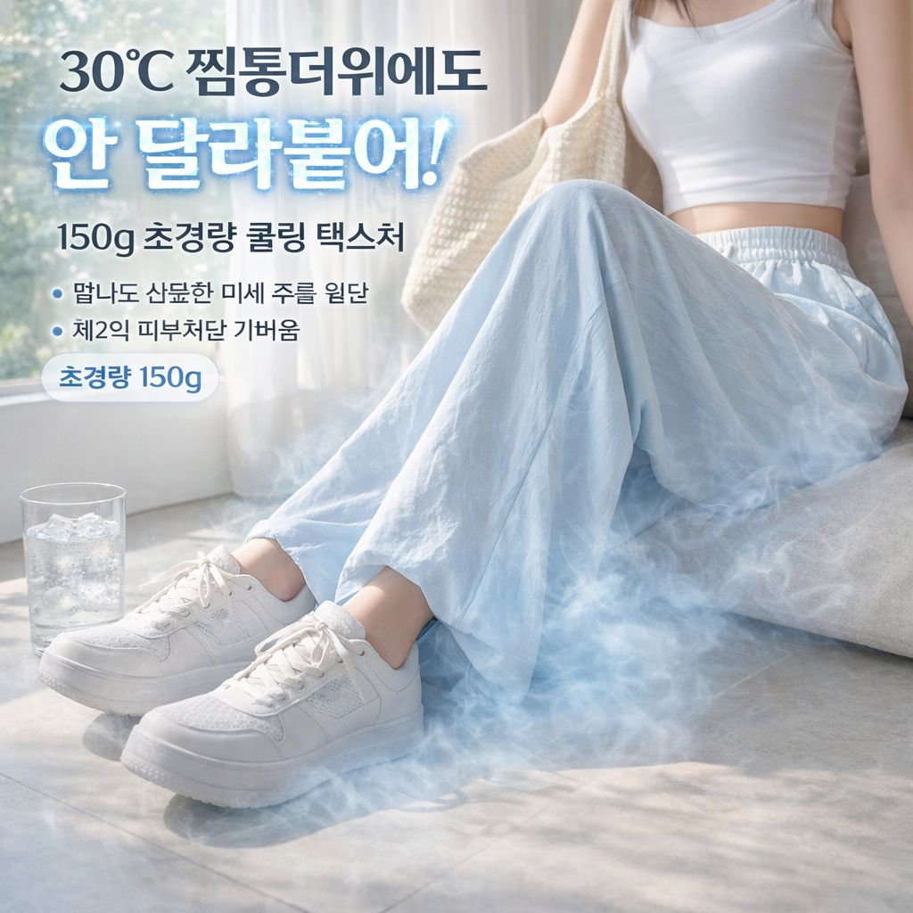 빅사이즈 와이드 벌룬 팬츠 스커트