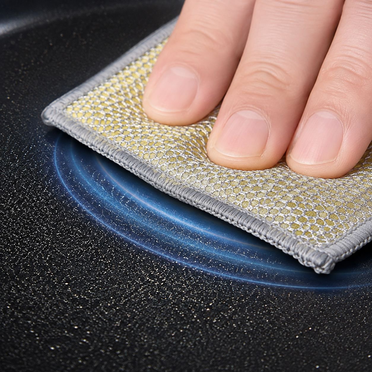 Powerful Stain Removal Double Sided Steel Wire Coconut Wipes