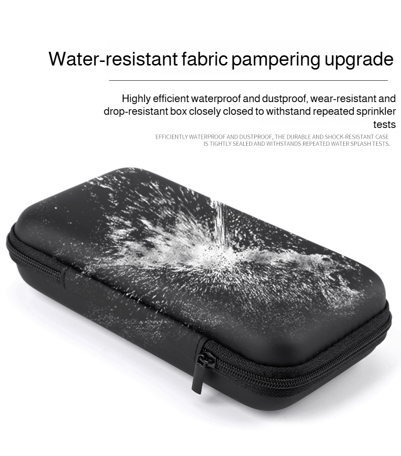 Spacious gadget bag for travel and daily use