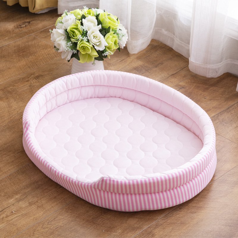 Cooling Ice Silk Pet Mat for Cats and Dogs