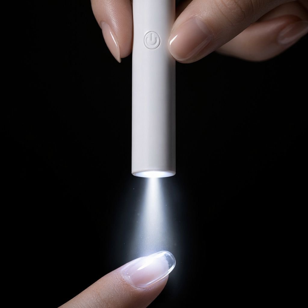 持ち運び可能充電式ハンドヘルドネイルランプ