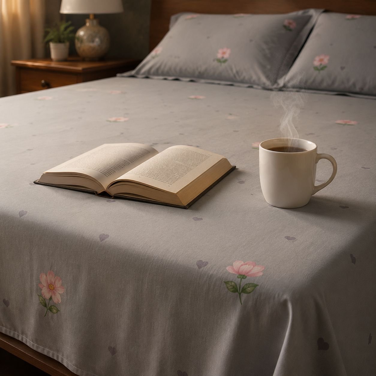 New Life Cotton Bedding Set, Suitable for Student Dormitory and Home