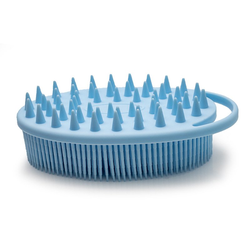 Infant Soft Bristle Silicone Sensory Bath Brush