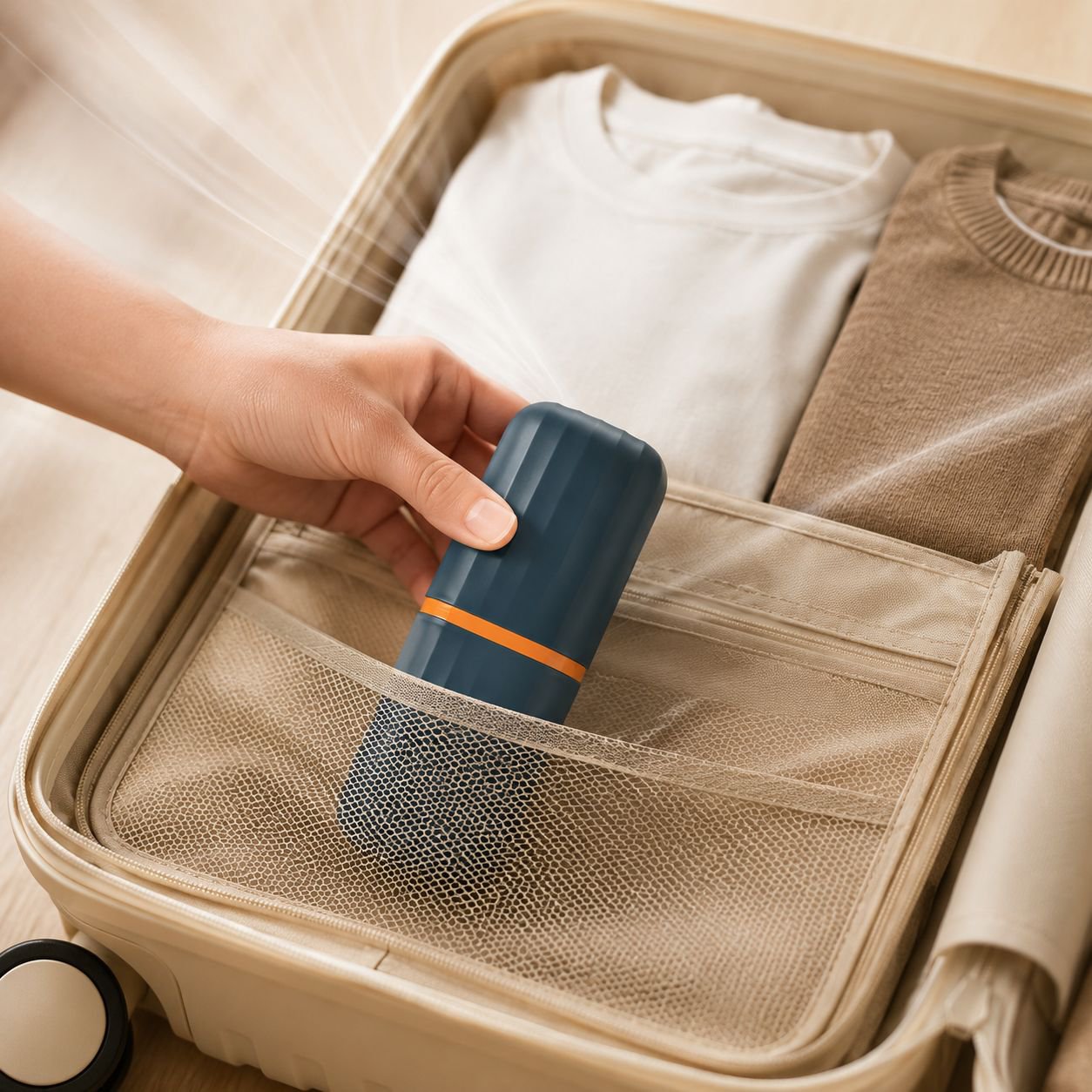 Reise-Mundwasserbecher, Zahnbürstenbox, ideal für Urlaubsreisen
