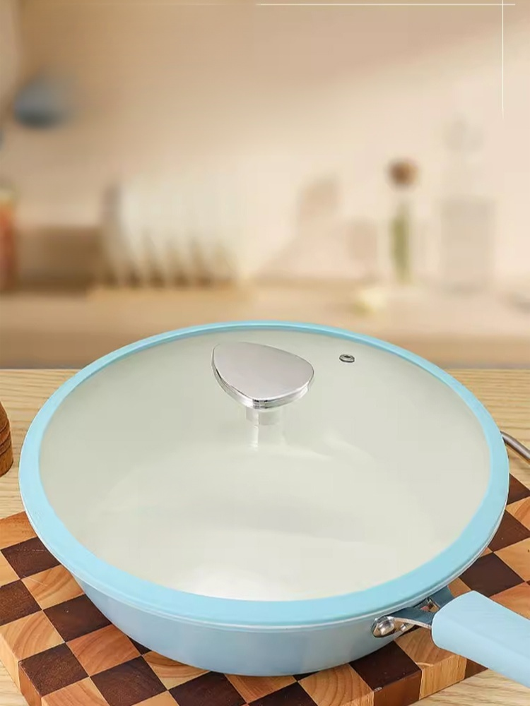 久燒不黃陶瓷不沾鍋