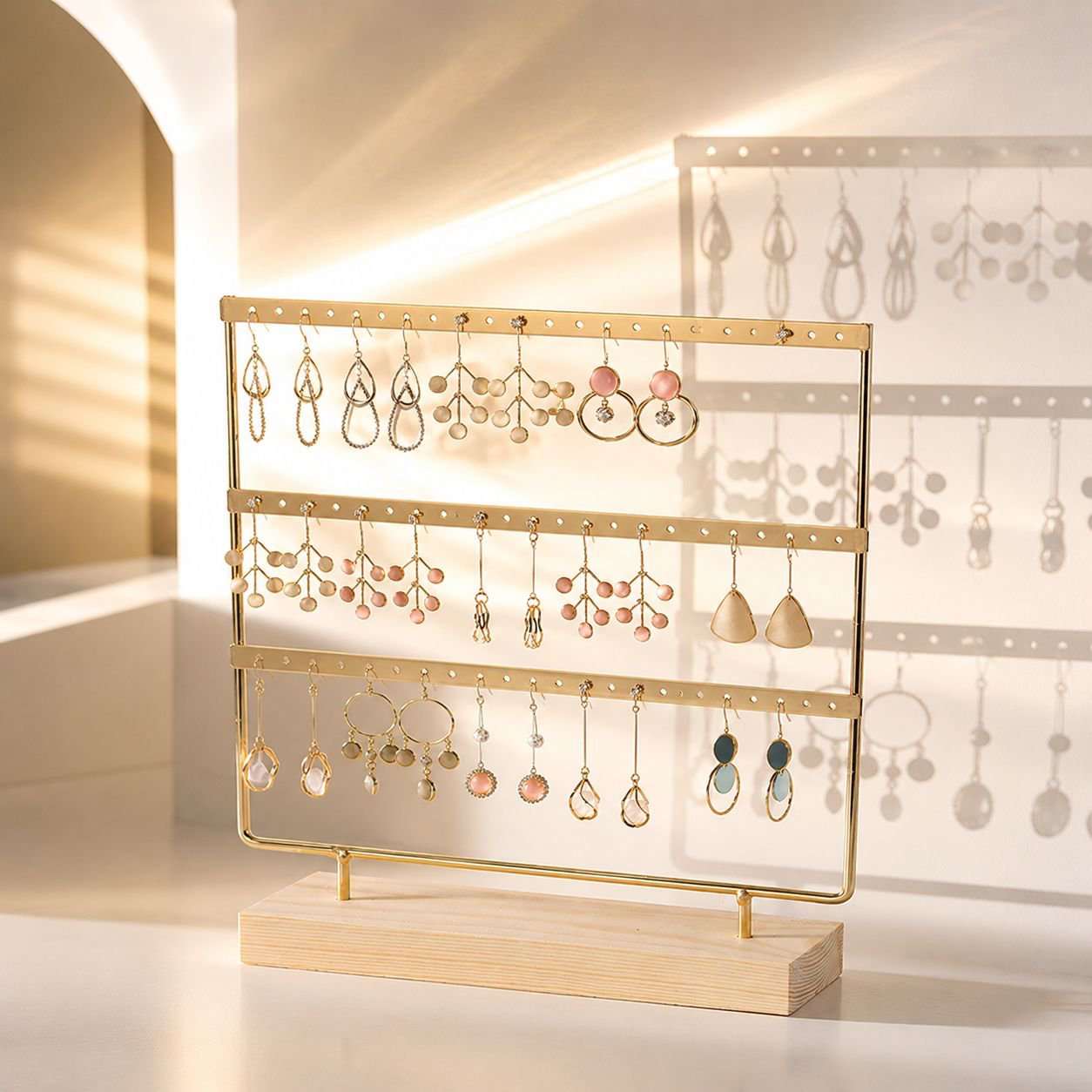 Home jewelry rack for accessories