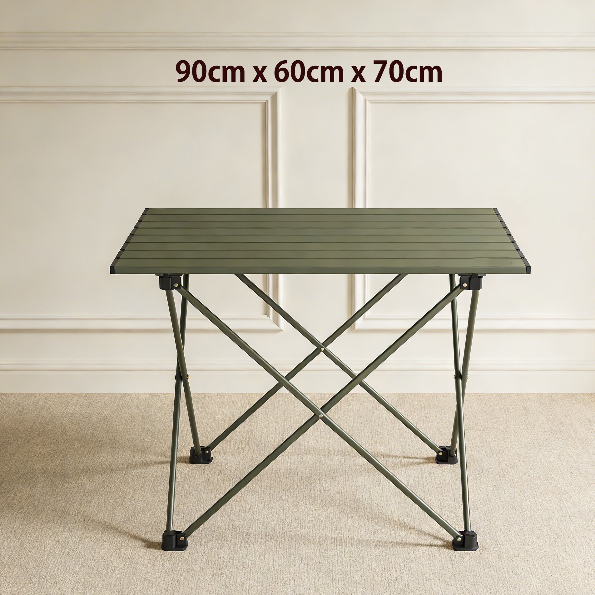 多功能摺疊桌露營裝備展示