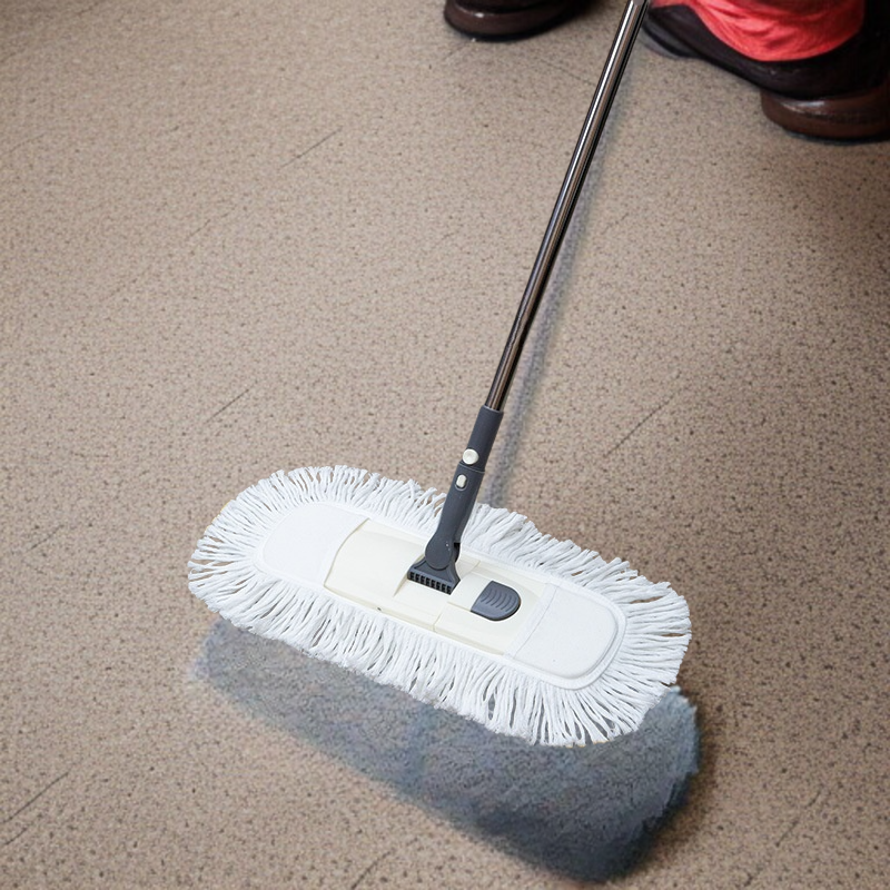 가정용 바닥걸레 천 머리 면사 흡수 수평판 밀대 천 커버 더스트 밀대 바닥걸레 천 머리