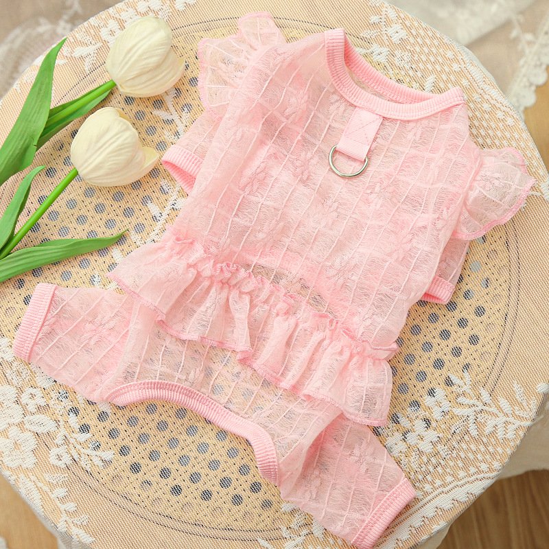 超輕薄柔軟絲滑彈力寵物狗狗衣服