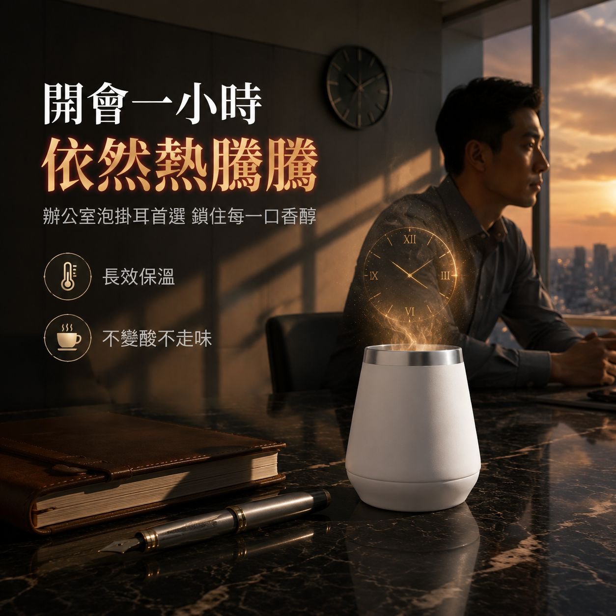多功能304不鏽鋼家用紅酒水杯蛋殼形保溫咖啡杯