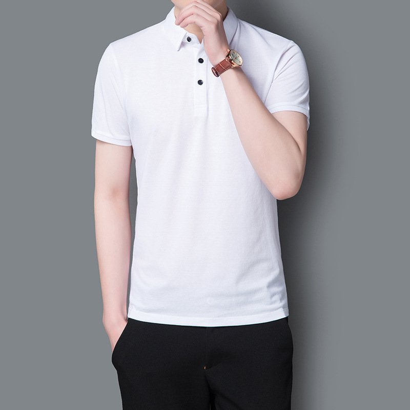 【メンズポロシャツ】接触冷感　涼しく滑らかな手触り　吸汗透湿　二枚目半額