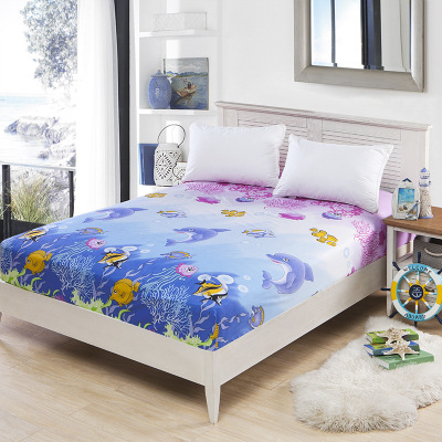 Waterproof and breathable fitted sheet