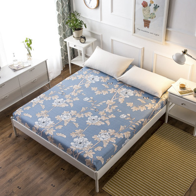 Waterproof and breathable fitted sheet