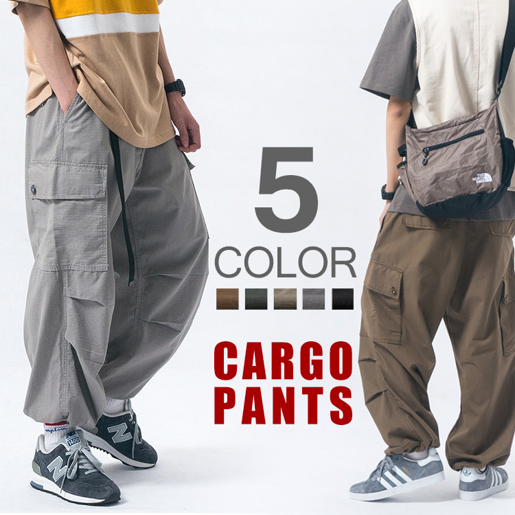 【ゆったりカーゴパンツ】見た目も格好良く   心を込めて作り上げた逸品！