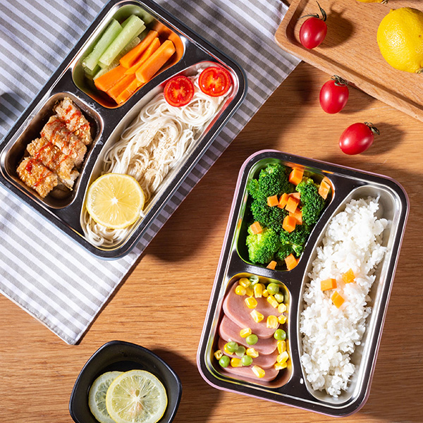 กล่องอาหารฉนวนกันความร้อนสแตนเลส