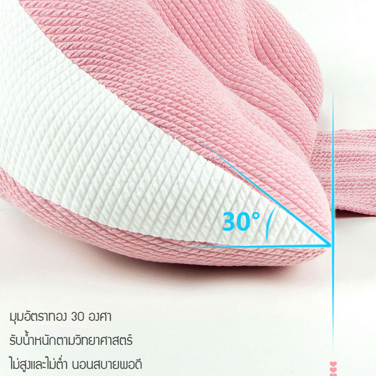 หมอนพยุงท้องปกป้องเอวรูป U  อเนกประสงค์