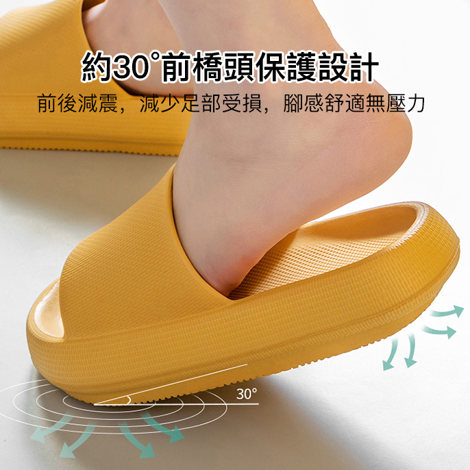 【當季爆款下殺】超輕EVA超厚柔軟/防滑/防臭/抑菌男女拖鞋