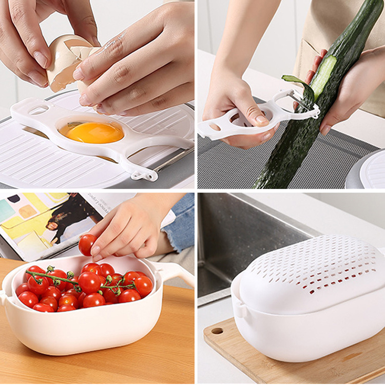 【多機能スライサー】使い心地抜群、洗ってすぐきれいになる