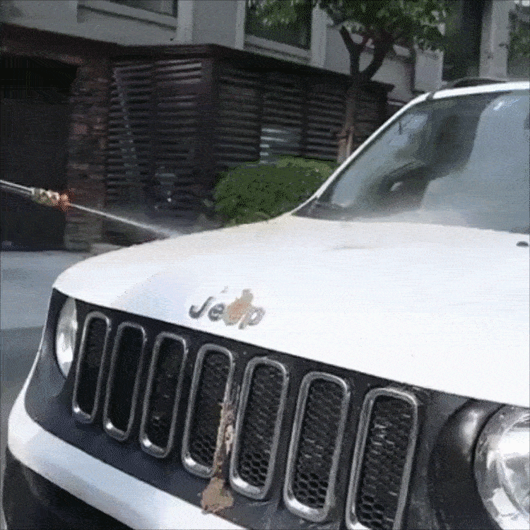 High pressure car wash sprayer