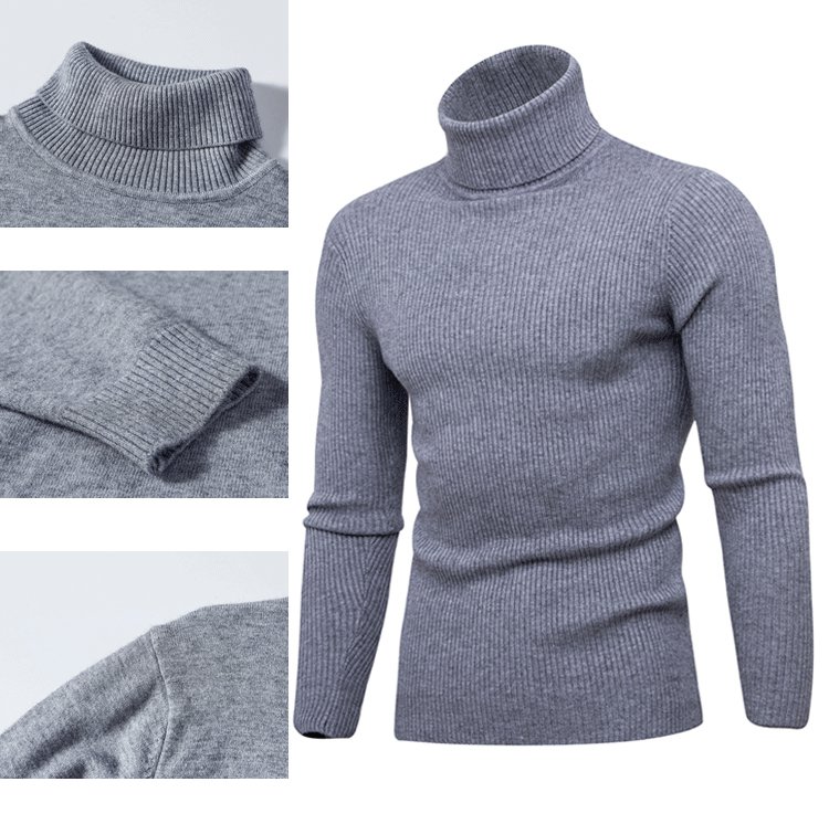 men’s cashmere knitted shirt