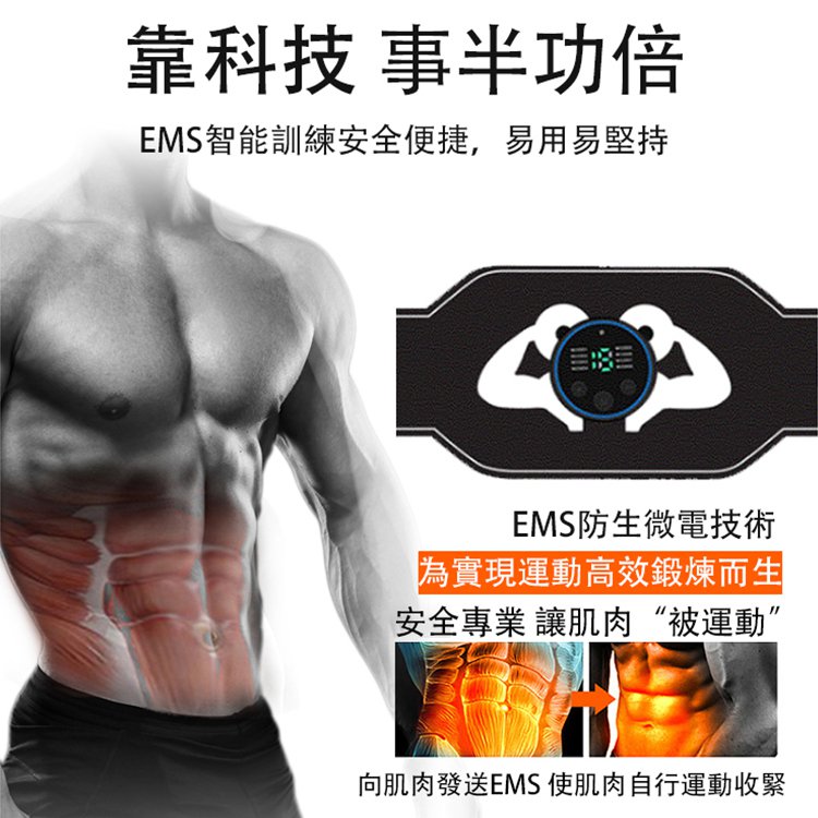 【靠科技減肥事半功倍】懶人瘦身健身燃脂暴汗神器