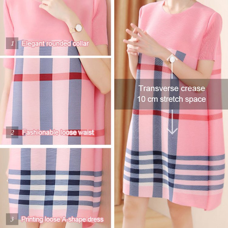 Women’s All-match Printing Dress