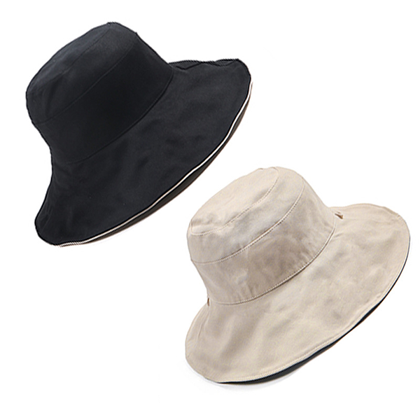 両面バケットハット　