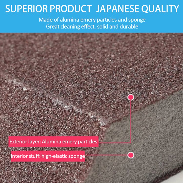 Kitchen cleaning emery sponge