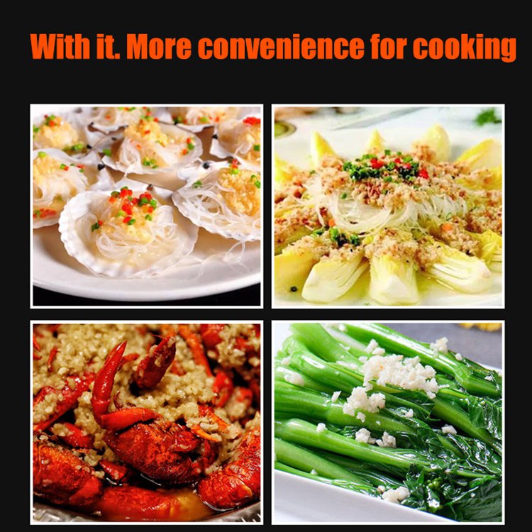 Hand-Held Garlic Press