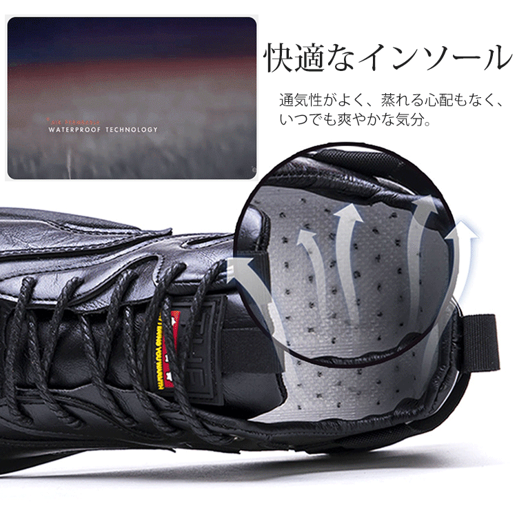 イギリス製レザーアッパーのランニングシューズ