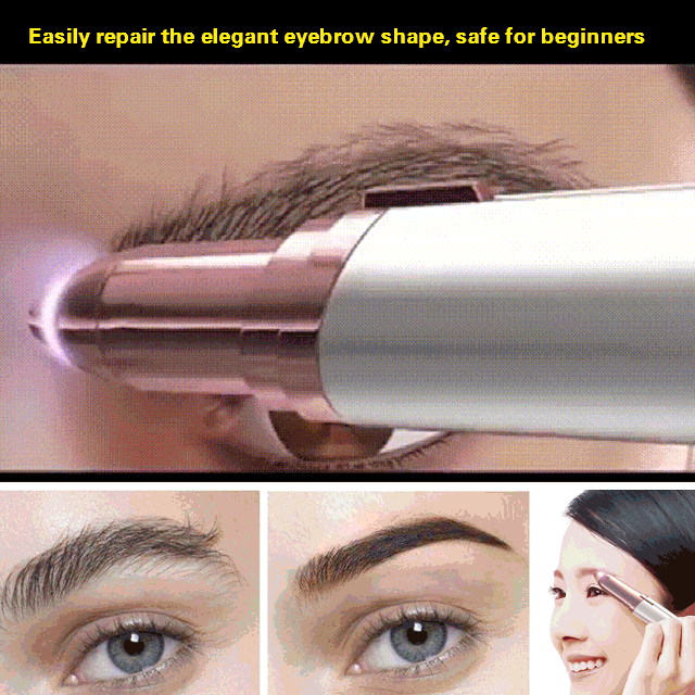 Electric eyebrow trimmer lipstick lady eyebrow trimmer automatic eyebrow trimmer