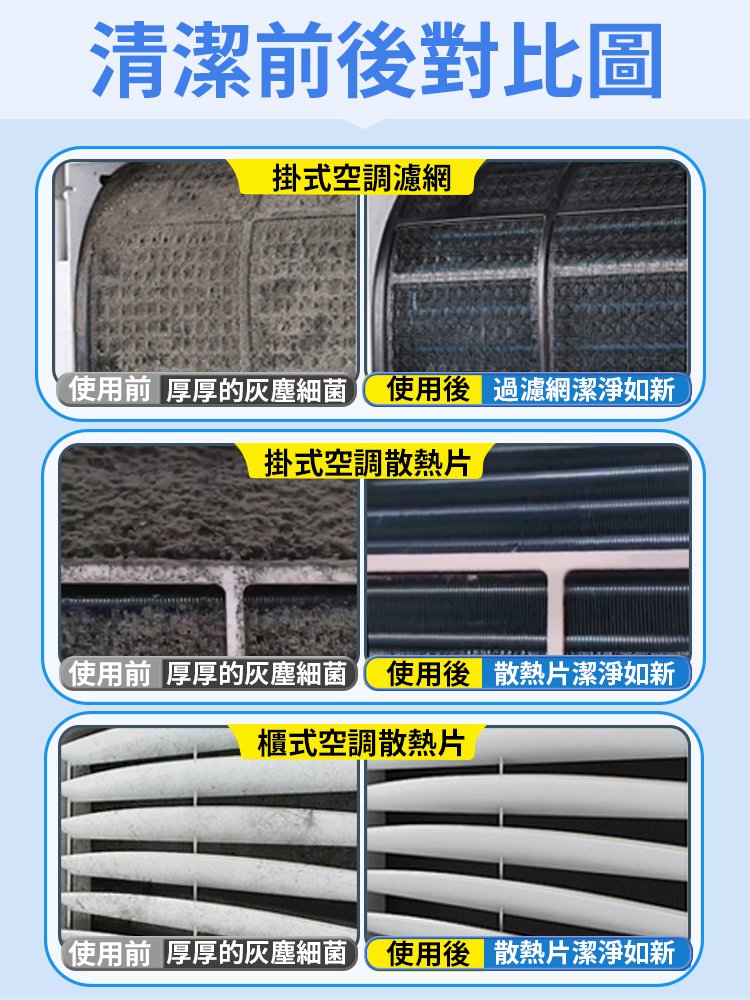 免拆速乾空調消毒清潔劑