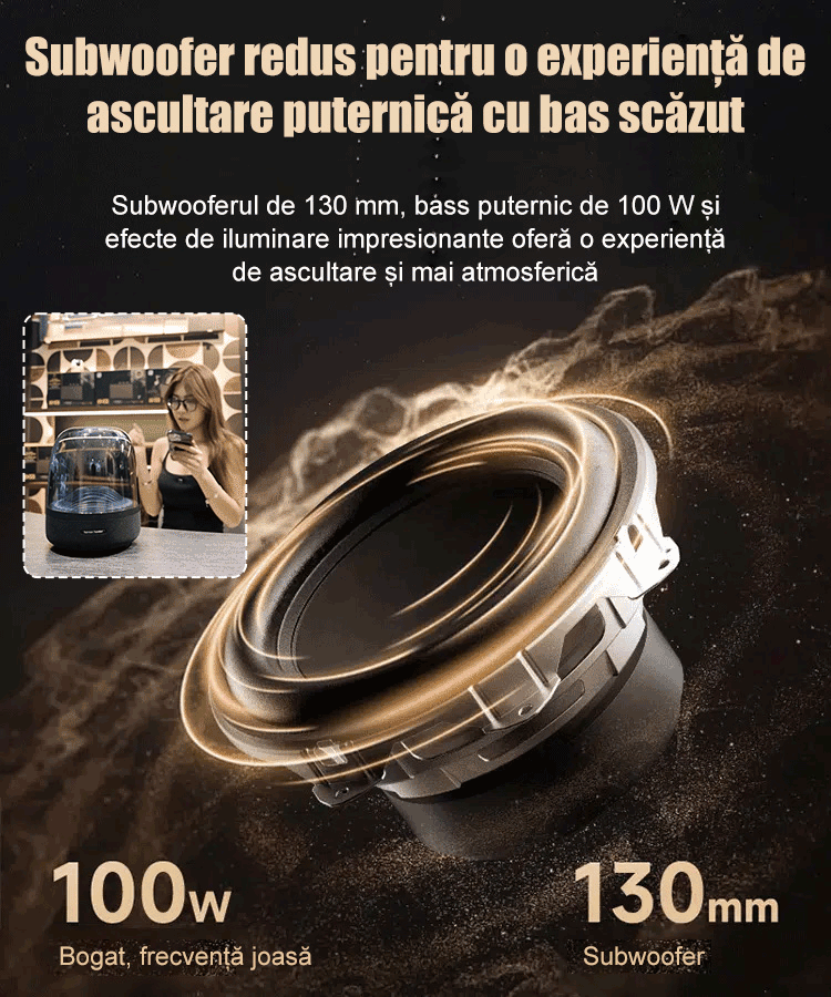 Noul geam dazzle color light bluetooth stereo