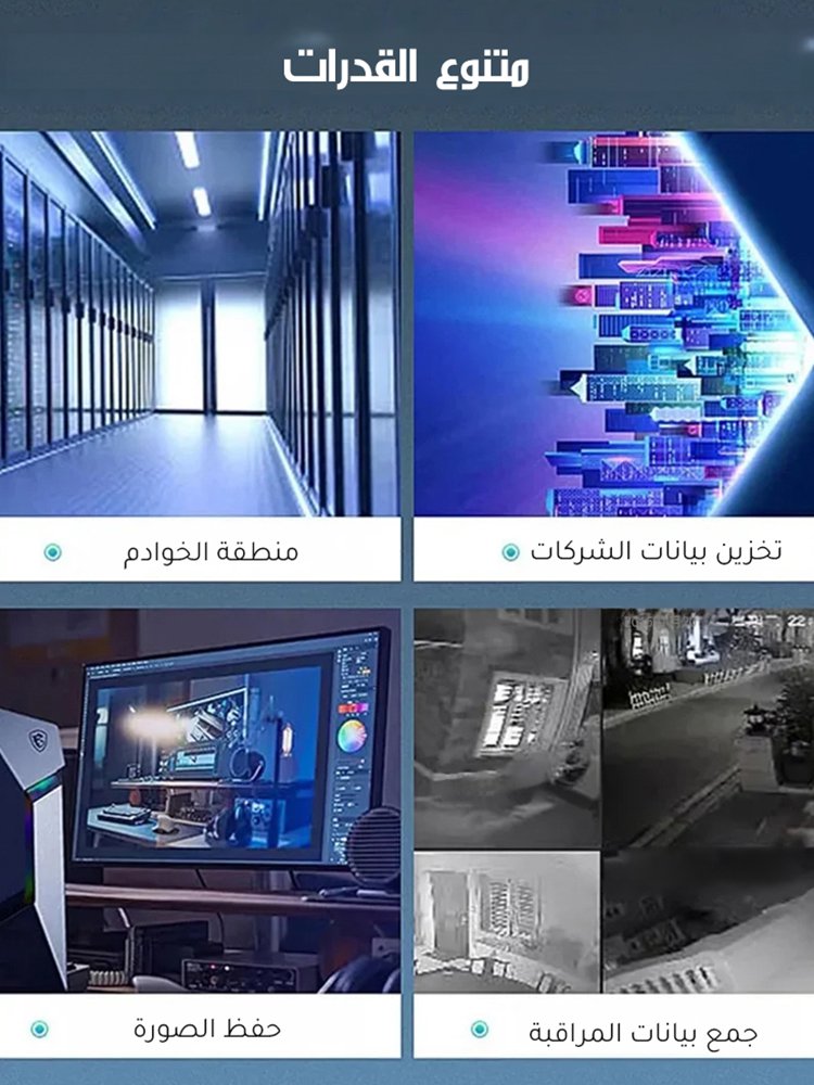 قرص صلب فلاش ذو ثلاث وظائف، عالي السرعة وسعة تخزين كبيرة