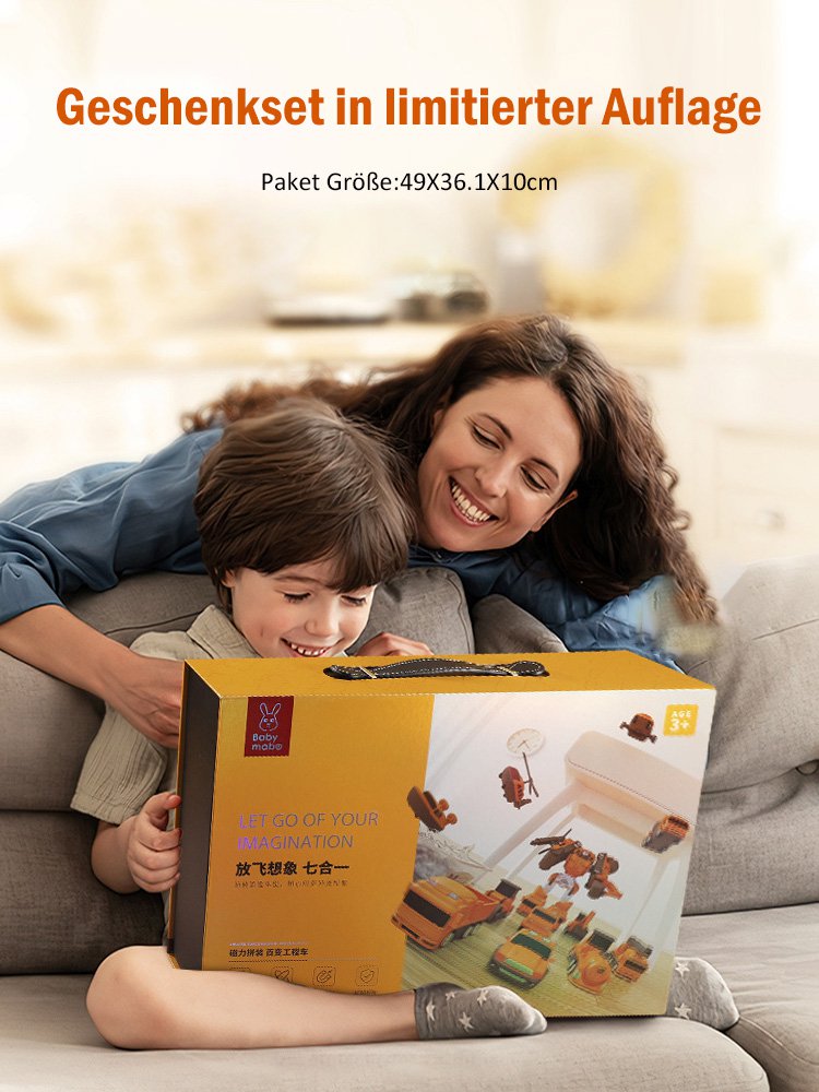 Variable magnetische Technik Auto montiert Spielzeug