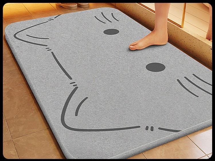 【1秒で速乾】ソフト珪藻土バスマット