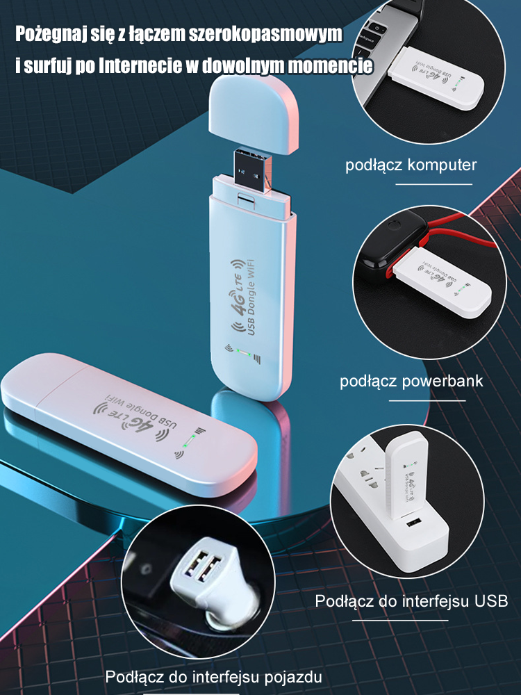 przenośny bezprzewodowy router Wi-Fi